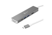 Dockning - j5create 7-in-1 Multi-Port Adapter (with 100W PD) - JCD390-N