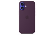 Mobile - Covers & Cases - Apple iPhone 16 Silicone Case with MagSafe - Plum - MYY43ZM/A