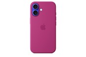 Mobile - Covers & Cases - Apple iPhone 16 Silicone Case with MagSafe - Fuchsia - MYY53ZM/A