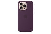 Mobile - Covers & Cases - Apple iPhone 16 Pro Silicone Case with MagSafe - Plum - MYYM3ZM/A