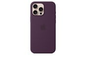 Mobile - Covers & Cases - Apple iPhone 16 Pro Max Silicone Case with MagSafe - Plum - MYYW3ZM/A