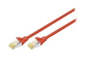 Nätverkskabel - DIGITUS patch cable - 3 m - red - Röd - 3m - DK-1644-A-030-R-10