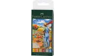 Skriv- och ritverktyg - Faber-Castell India ink Pitt Artist Pen B fall 6x - 167179