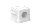 Kabel sleeve - Joyroom JR-ZS368 magnetic cable organizer - white (6 pcs.) - JR-ZS368-6P-W