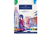 Skriv- och ritverktyg - Faber-Castell Gofa Aqua Dual Marker wallet of 12 - 164612
