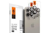 Mobiltelefontillbehör-Skyddsfilm - Spigen Glass tR EZ Fit Optik Pro 2 Pack - L-s - iPhone 17/16/15/14 Pro / 17/16/15/14 Pro Max - AGL05217