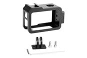 Actionkamera tillbehör - Puluz Metal Cage with Cold Shoe for DJI Osmo Action 4/3 - PU928B
