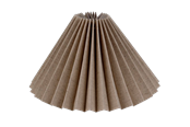 Lampor - Alpe Design Veckad lampskärm i olivgrönt linne 21 cm - 41421512