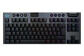 Tangentbord - Logitech G915 X LIGHTSPEED TKL - Clicky - 80% (TKL) - Gaming Tangentbord - Nordisk - Svart - 920-012756
