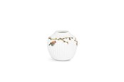 Decoration - Kähler - Hammershøi Christmas Vase 13 cm - White With Deko (693209) - 693209
