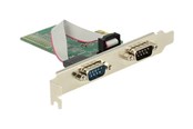 Nätverkskort (adaptrar osv.) - DeLOCK PCI Express Card > 2 x Serial RS-232 - 89555