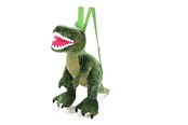 Docka, bamse och tillbehör - Toi-Toys Dinosaur Backpack T-rex Plush 50cm - 75149A