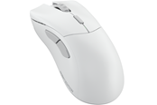 Mus - Glorious Model D 2 PRO Wireless - 4K/8K Polling - Gamingmus - Optic - 6 knappar - Vit - GLO-MS-PDWV2-4K8K-W