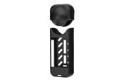 Actionkamera tillbehör - Sunnylife Silicone protective case + lens cover for Insta360 X4 (black) - X4-BHT818-D