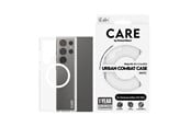 Mobile - Covers & Cases - CARE by PanzerGlass Flagship Case Transparent Urban Combat w. White QI Compatible Samsung Galaxy S24 Ultra - PANZER1155