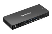 Dockning - Sandberg 13-in-1 Docking Station Pro - 136-61