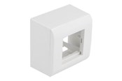 Tillbehör (Fästen, uttag etc.) - DeLOCK Easy 45 - Surface Mounted Box - White RAL 9003 - 81332