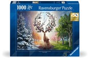 Pusselspel - Ravensburger Puzzle The magical deer and the four seasons 1000p - 12001088