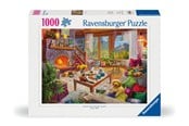 Pusselspel - Ravensburger Puzzle Cozy Cabin 1000p - 12000293
