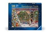 Pusselspel - Ravensburger Puzzle The Christmas Shop 500p - 12000215