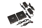 Repeatrar, förstärkare, broar och transceivers - Eaton Series HDMI HDBaseT KVM Console Extender over Cat6 - 2 USB Ports IR 4K @ 30 Hz 1080p 70 m - B013-HU-4K