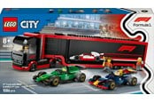 LEGO® - LEGO 60445 F1® lastbil med RB20 & AMR24 F1® bilar *DEMO* - 60445