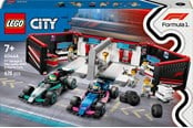 LEGO®  - LEGO City 60444 F1® garage & Mercedes-AMG & Alpine bilar - 60444