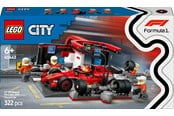LEGO®  - LEGO City 60443 F1® depåstopp & depåteam med Ferrari bil - 60443