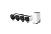 Smarta Hem - Eufy Cam S3 Pro, 4-kamerasats, säkerhetskamera - T88943W1