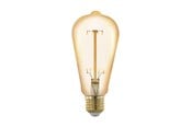 Glödlampor - EGLO LED-glödlampa ST64 Drop 4.5W/818 400 lumen amber 3-step dimmable E27 - 113048