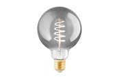 Glödlampor - EGLO LED-glödlampa G95 Globe 4W/820 100 lumen smoke dimmable E27 - 110086
