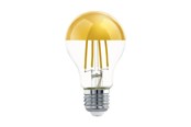 Glödlampor - EGLO LED-glödlampa A60 Standard Top-sail 7.3W/827 806 lumen clear/gold E27 - 110031