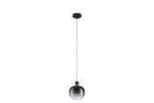 Lampor - EGLO OILELLA pendant black/grey/transparent - 99616