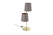 Lampor - EGLO ALMEIDA 2 table lamp brushed brass - 99611