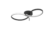 Lampor - EGLO SERPINS ceiling lamp black - 901266