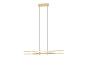 Lampor - EGLO COLMEAL long table pendant brushed brass - 901226