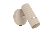 Lampor - EGLO CAMINIA wall light  sandy/brushed brass - 901153