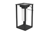 Lampor - EGLO USIGNI solar lamp black - 901089