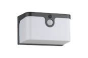 Lampor - EGLO CROARA outdoor wall lamp solar cell anthracite - 901081