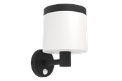 Lampor - EGLO PANTETE outdoor wall lamp solar cell black - 901076
