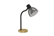 Lampor - EGLO MACERE table lamp black/brushed brass - 901062
