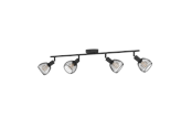 Lampor - EGLO SONNINO spot 4L black - 901042
