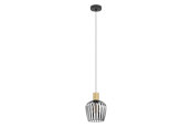 Lampor - EGLO EMPOLI pendant black/brushed brass - 901036