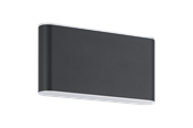 Lampor - EGLO GRUTTI outdoor wall lamp anthracite - 901026