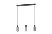 Lampor - EGLO MAIONE long table pendant black/grey - 901005