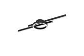 Lampor - EGLO AMANDOLO ceiling lamp with remote control 2700-6500K black - 900953