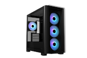 Chassi - ASUS A23 PLUS TG ARGB BLACK - Chassi - Miditower - Svart - 90DC00K0-B19010