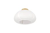 Lampor - EGLO SUMMERHILL ceiling lamp white/wood - 44063