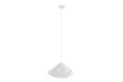 Lampor - EGLO DOLWEN pendant light Ø425 mm white - 43997