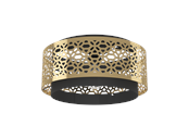 Lampor - EGLO SANDBACH ceiling light  black/brass - 43979